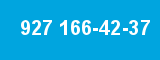 927 166-42-37
